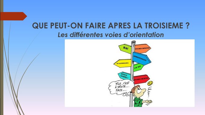 Diaporama Orientation Post Troisième Les Actualités De La Cité Scolaire Cité Scolaire Du